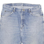 WRANGLER Mens Shorts Blue Denim XL W34 Casual Cotton Blend 5-Pocket