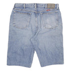 WRANGLER Mens Shorts Blue Denim XL W34 Casual Cotton Blend 5-Pocket