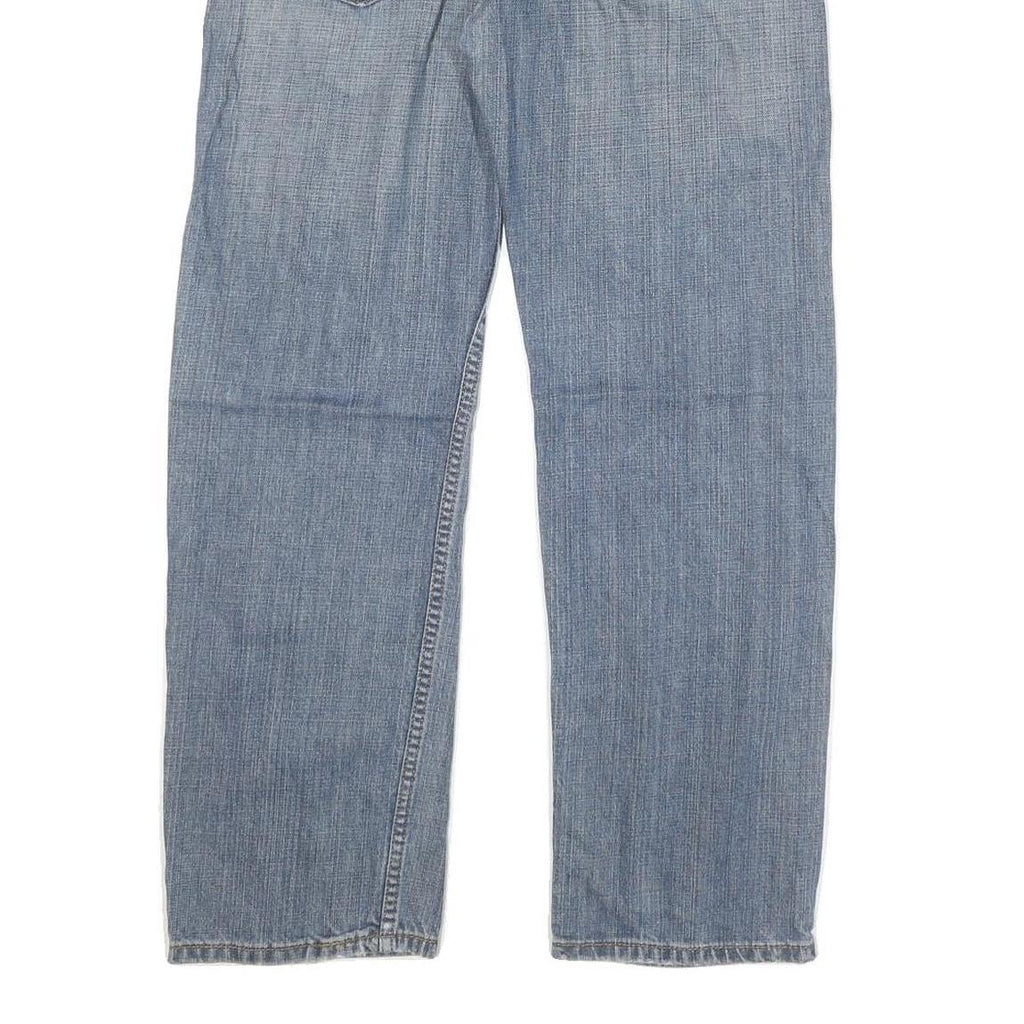 LEVI'S 505 Mens Jeans Blue Regular Straight Denim Light W33 L30 Classic Fit Zip