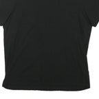 J.CREW Mens Black Plain T-Shirt XL Short Sleeve Crew Neck Cotton Blend