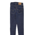 LEVI'S Womens Jeans Blue Slim Skinny Denim Medium W23 L29 Stretch Zip