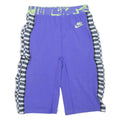 NIKE Womens Casual Shorts Purple Slim 90s M W32