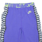 NIKE Womens Casual Shorts Purple Slim 90s M W32