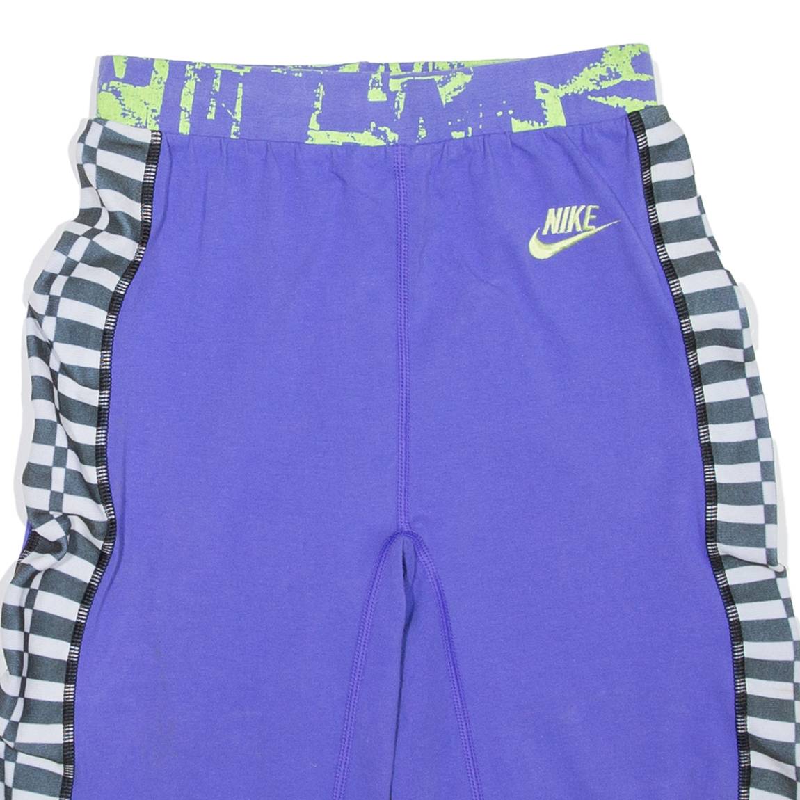 NIKE Womens Casual Shorts Purple Slim 90s M W32