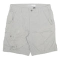 CARHARTT Womens Shorts Light Grey Casual L W32 Practical Pocket Design