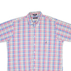 NAUTICA Mens Shirt Pink Check XL