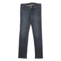 SEVEN 7 Womens Slim Blue Denim Slim Jeans Cotton Blend W30 L31 Stylish Zip