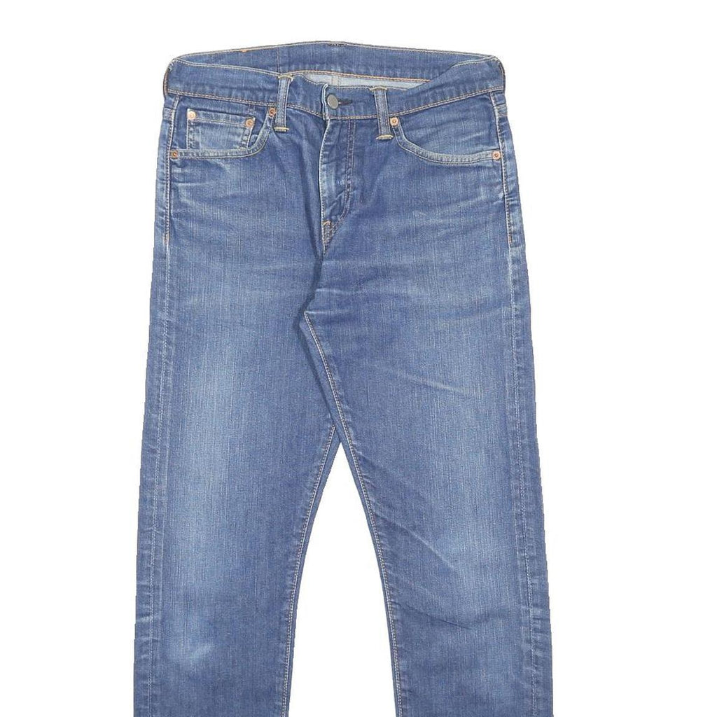 LEVI'S 508 Tapered Mens Jeans Blue Slim Tapered Denim Medium W29 L32 Slim Fit