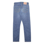 LEVI'S 508 Tapered Mens Jeans Blue Slim Tapered Denim Medium W29 L32 Slim Fit