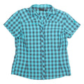 MAMMUT Womens Shirt Blue Check L