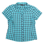 MAMMUT Womens Shirt Blue Check L