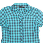MAMMUT Womens Shirt Blue Check L