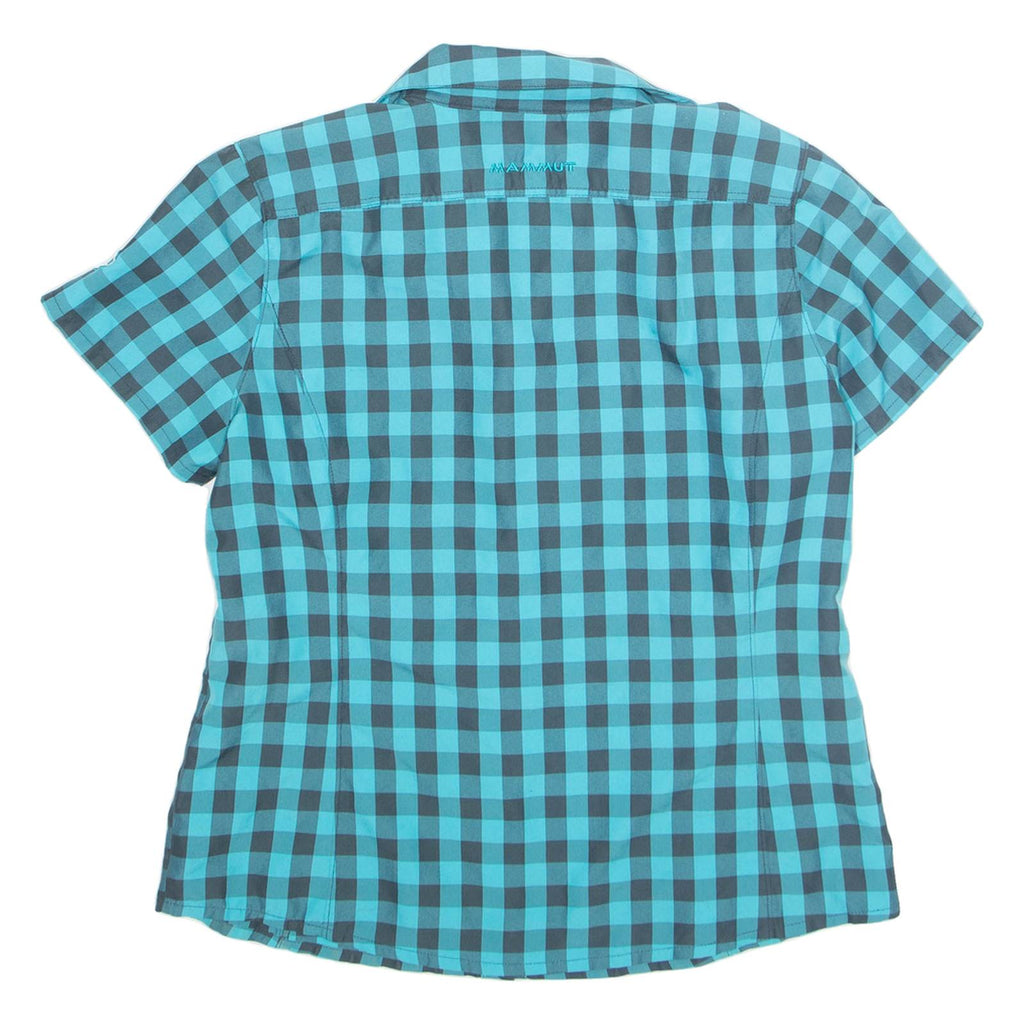 MAMMUT Womens Shirt Blue Check L