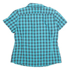 MAMMUT Womens Shirt Blue Check L
