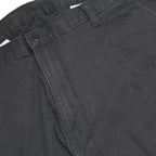 DICKIES Mens Cotton Black Relaxed Cargo Trousers W38 L32 Workwear Casual