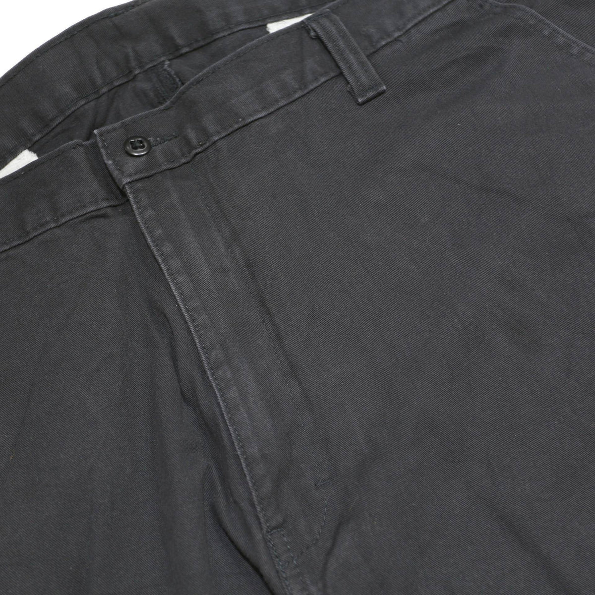 DICKIES Mens Cotton Black Relaxed Cargo Trousers W38 L32 Workwear Casual