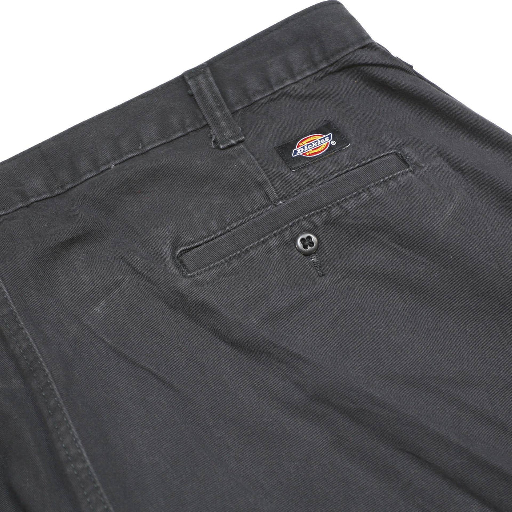 DICKIES Mens Cotton Black Relaxed Cargo Trousers W38 L32 Workwear Casual