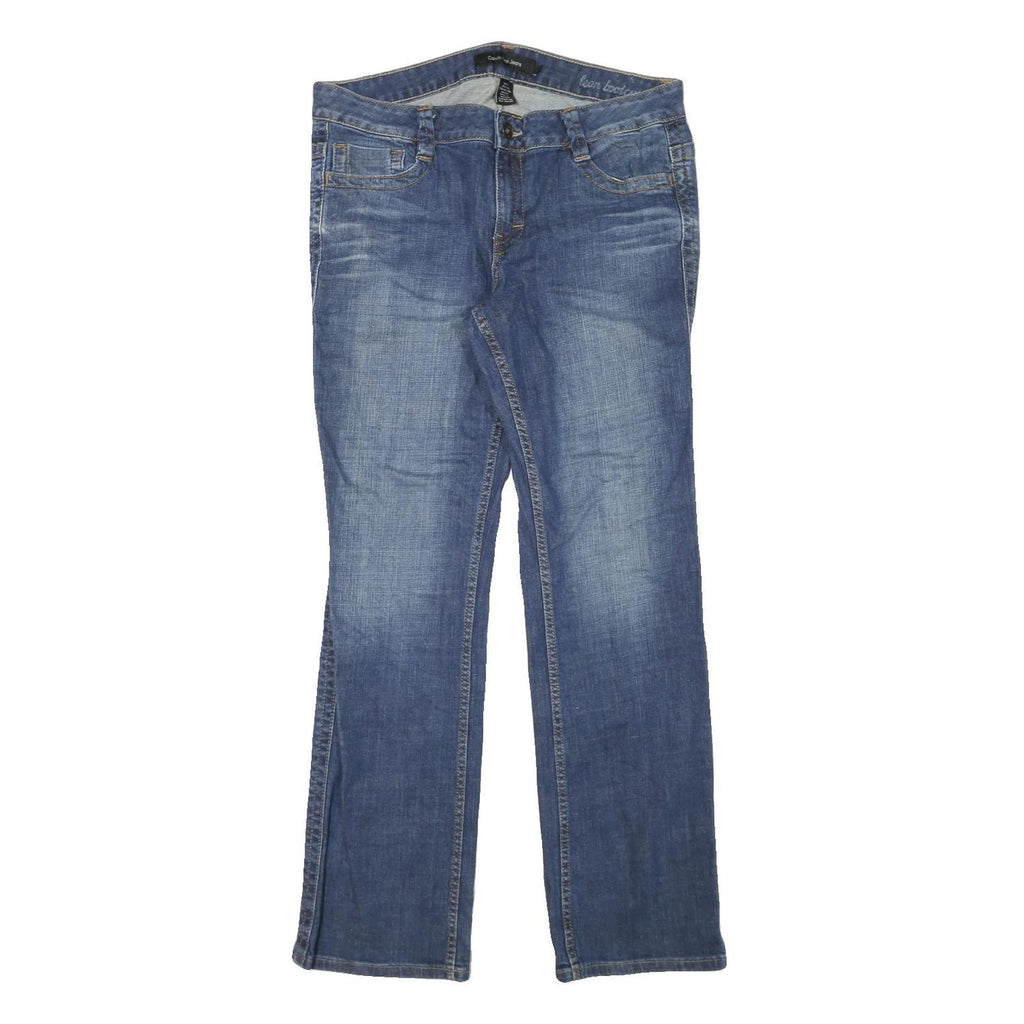 CALVIN KLEIN JEANS Womens Blue Regular Straight Denim Medium W34 L31 Classic Fit