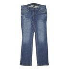 CALVIN KLEIN JEANS Womens Blue Regular Straight Denim Medium W34 L31 Classic Fit