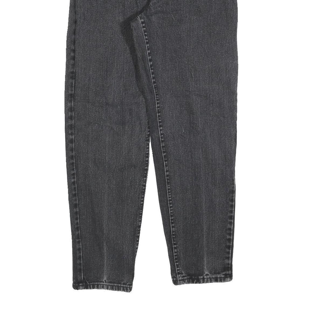 LEE Womens Jeans Black Regular Straight Denim Medium W26 L28 Classic Fit