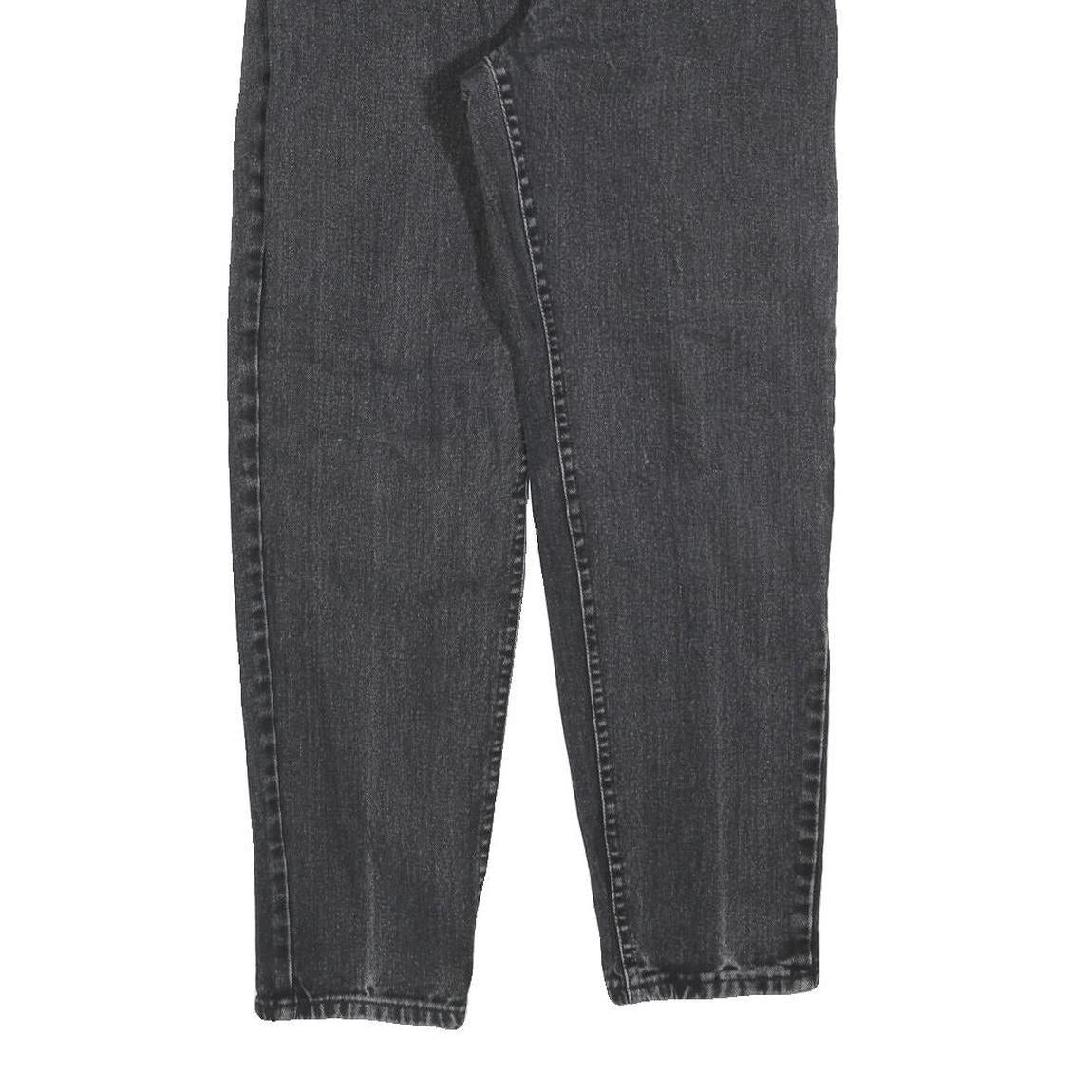 LEE Womens Jeans Black Regular Straight Denim Medium W26 L28 Classic Fit