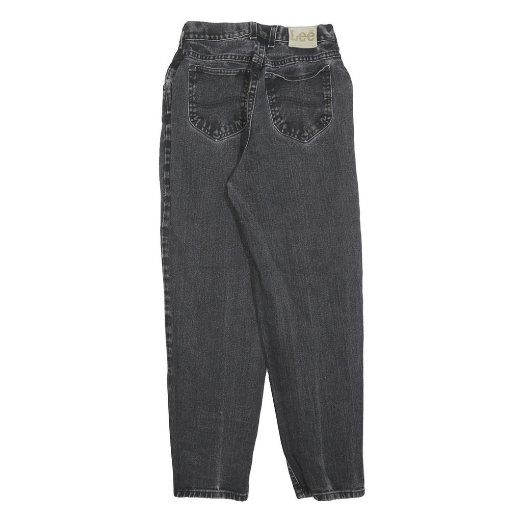 LEE Womens Jeans Black Regular Straight Denim Medium W26 L28 Classic Fit