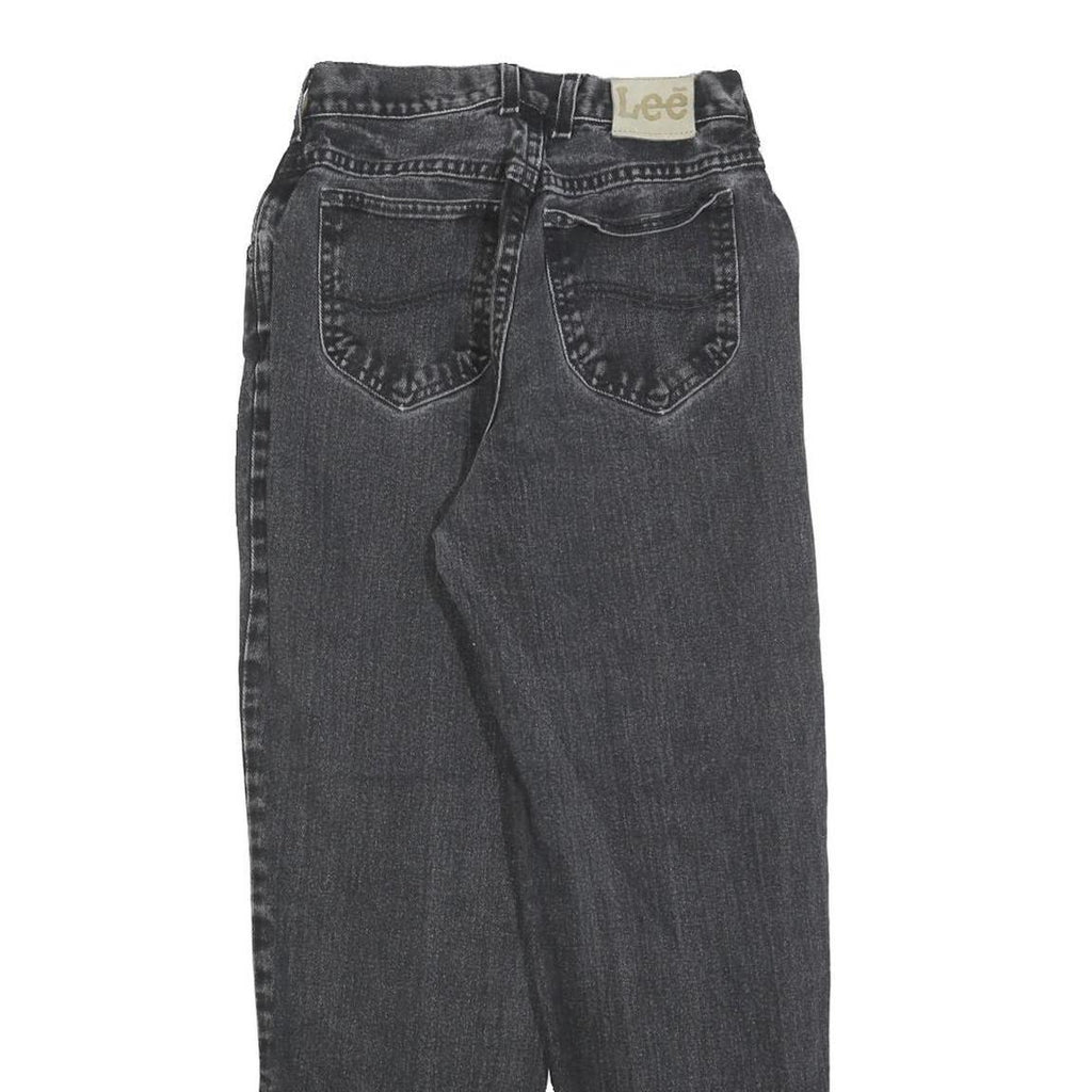 LEE Womens Jeans Black Regular Straight Denim Medium W26 L28 Classic Fit