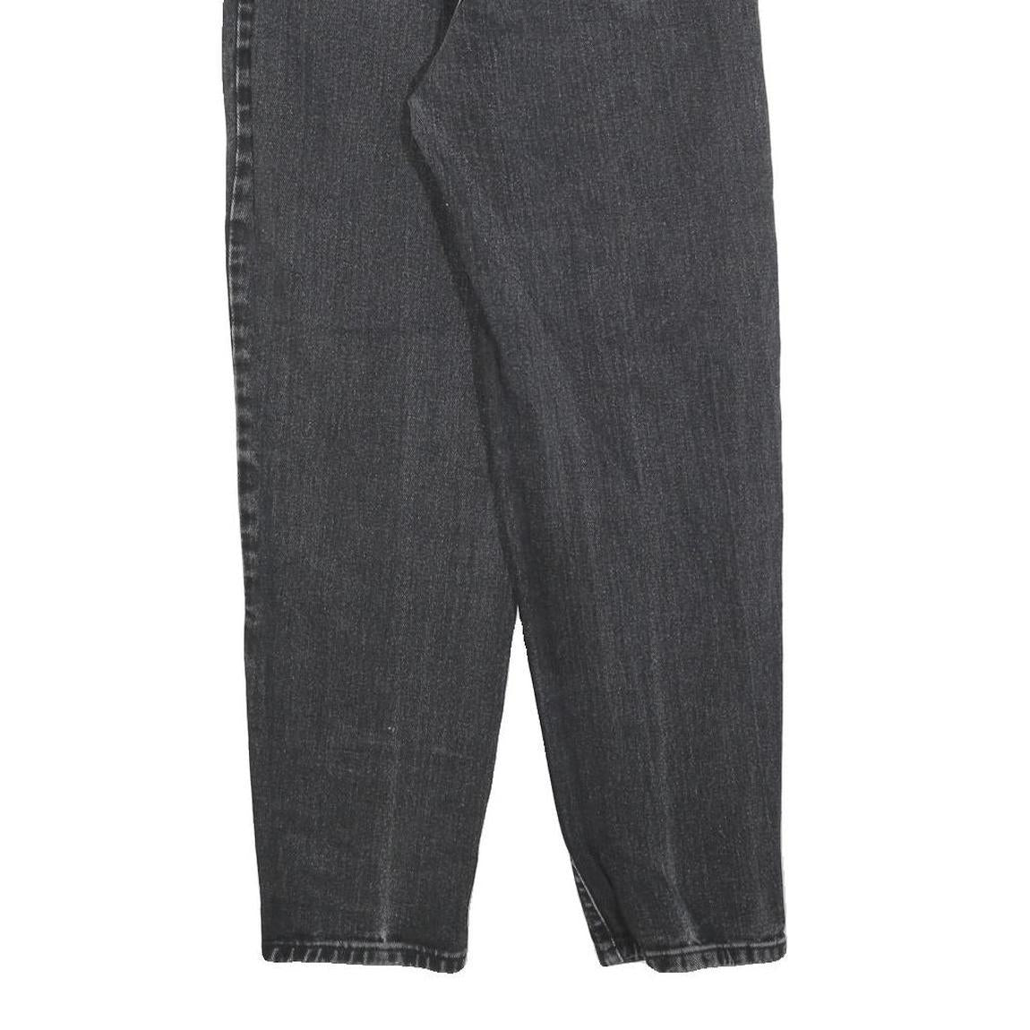 LEE Womens Jeans Black Regular Straight Denim Medium W26 L28 Classic Fit