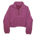 LULULEMON Womens Purple 1/4 Zip Sweatshirt XS Pullover Casual Activewear