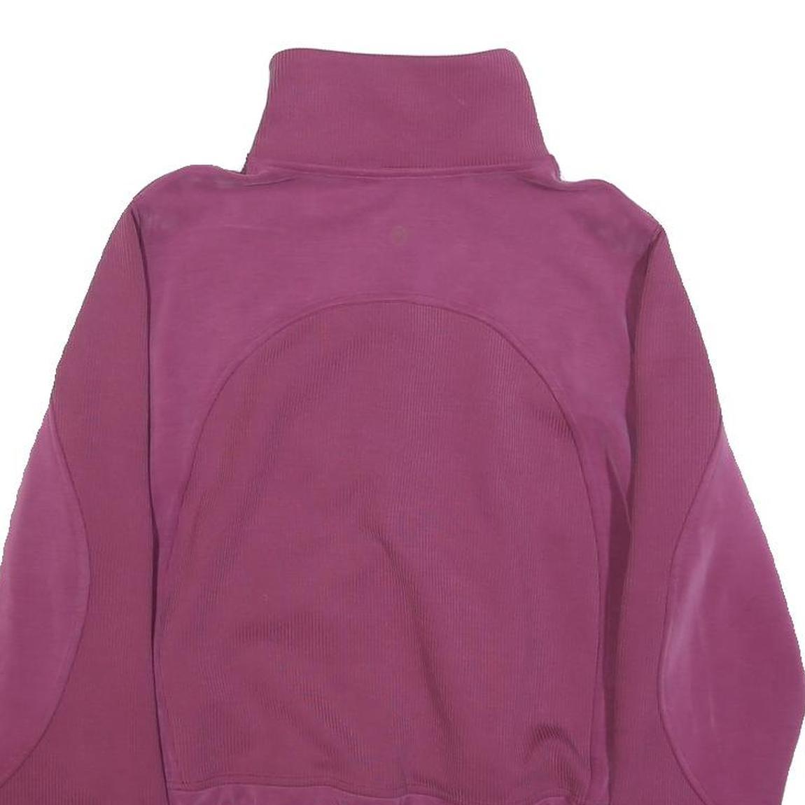 LULULEMON Womens Purple 1/4 Zip Sweatshirt XS Pullover Casual Activewear