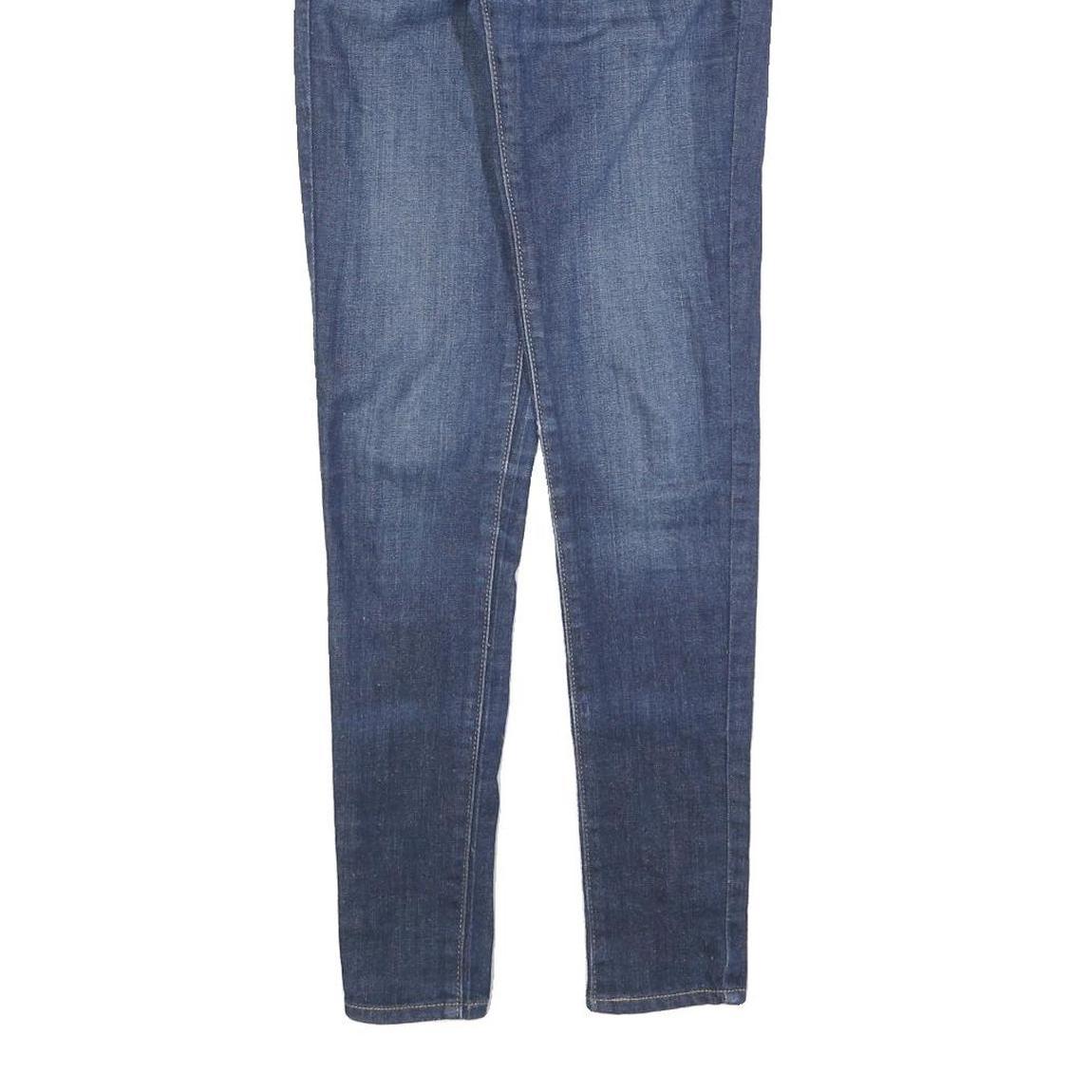 LEVI'S 711 Womens Jeans Blue Slim Skinny Denim Medium W24 L29 Stretch