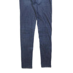 LEVI'S 711 Womens Jeans Blue Slim Skinny Denim Medium W24 L29 Stretch