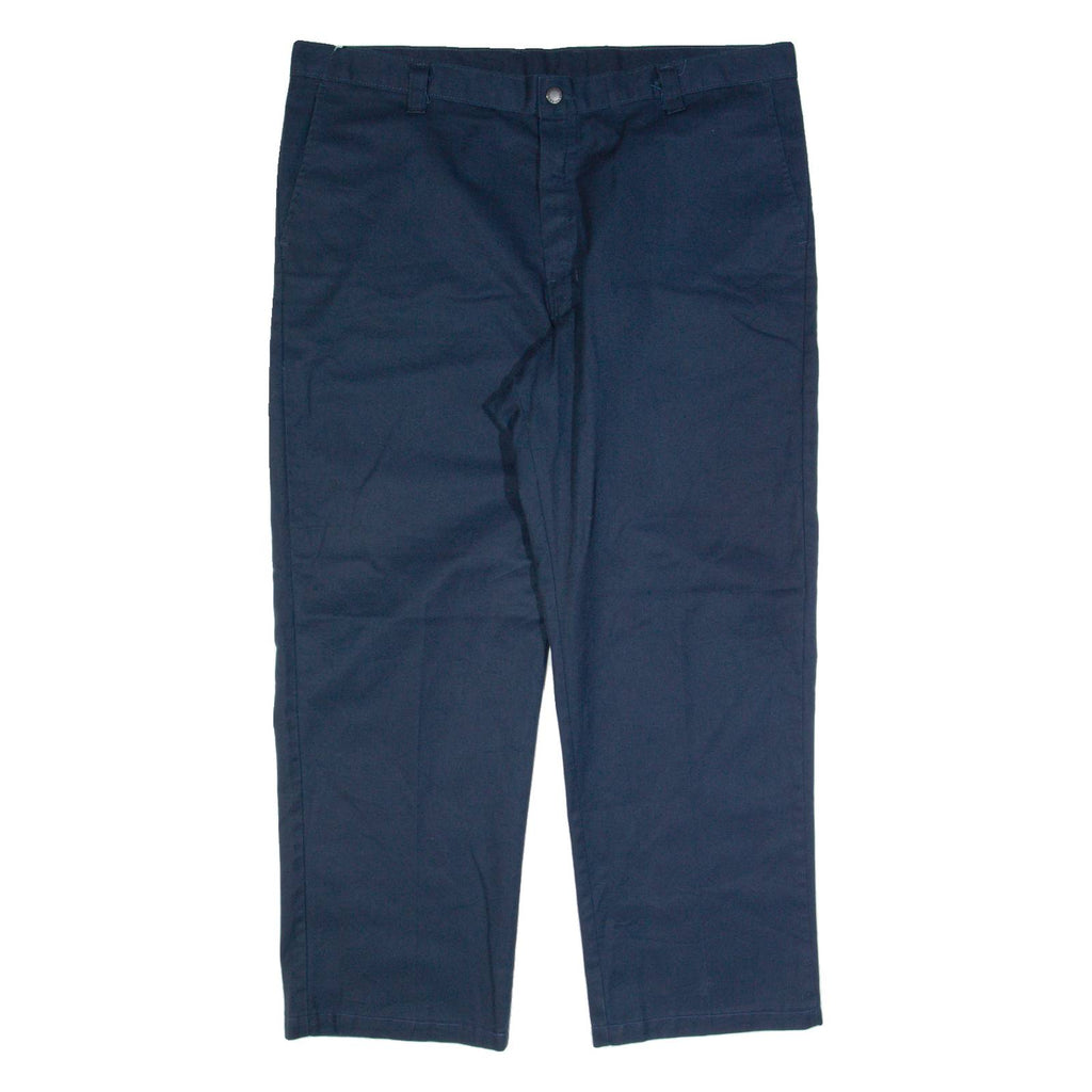 DICKIES Workwear Mens Trousers Blue Regular Straight W40 L28