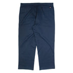 DICKIES Workwear Mens Trousers Blue Regular Straight W40 L28