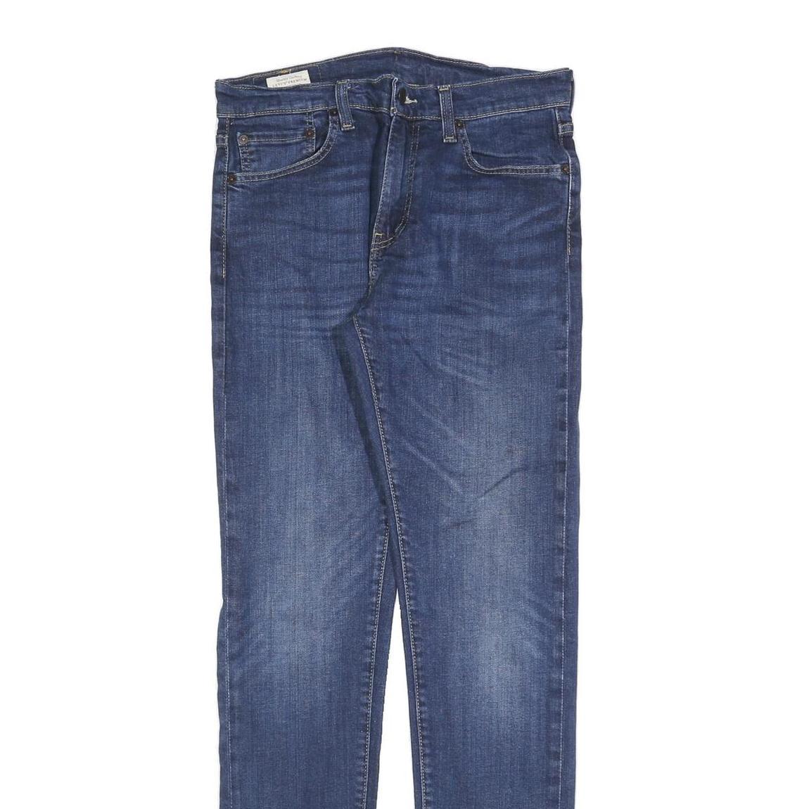 LEVI'S 512 BIG E Mens Slim Skinny Denim Medium W30 L34 Stretch Cotton Blend