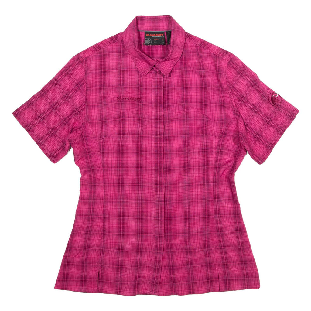 MAMMUT Womens Shirt Pink Check S
