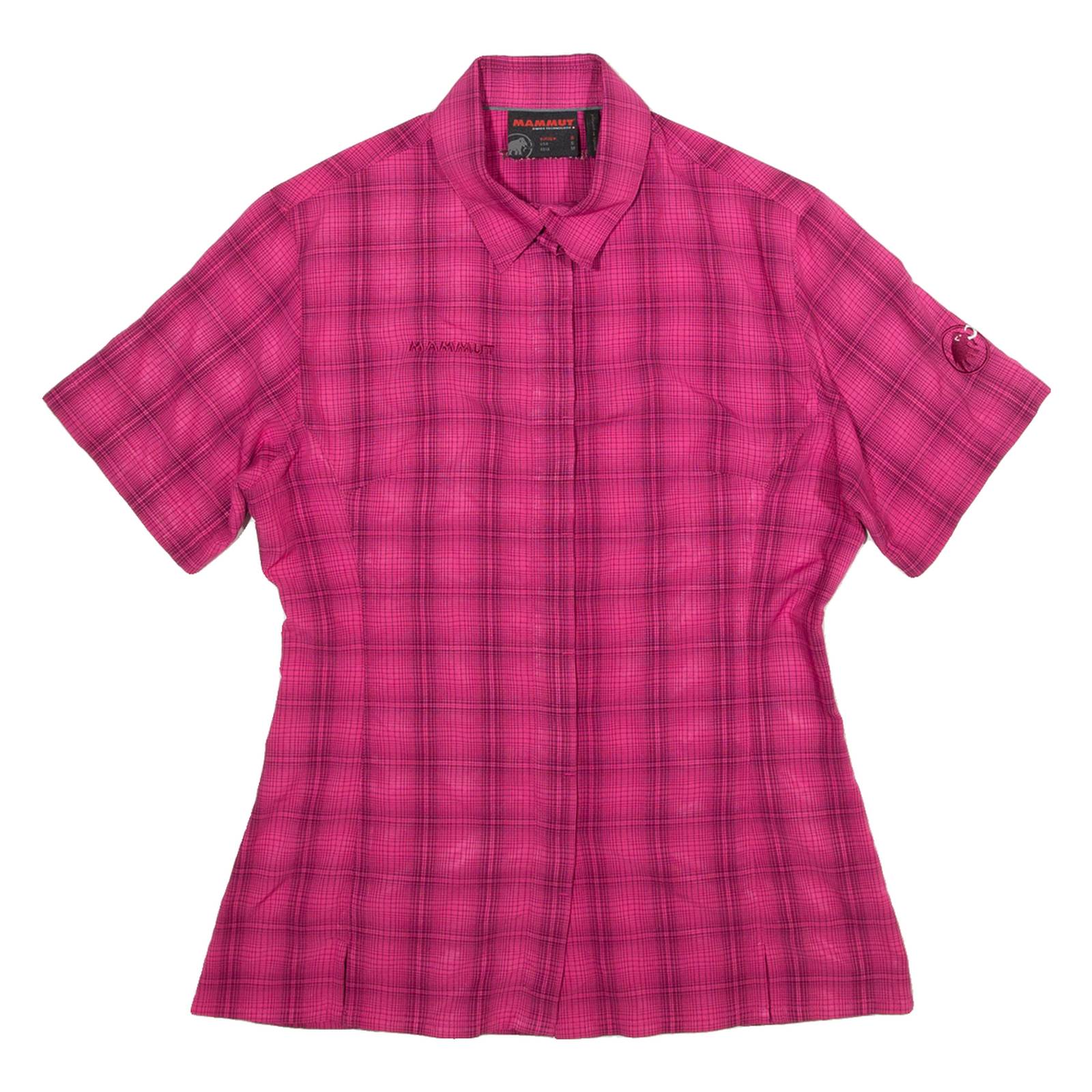 MAMMUT Womens Shirt Pink Check S