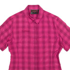 MAMMUT Womens Shirt Pink Check S