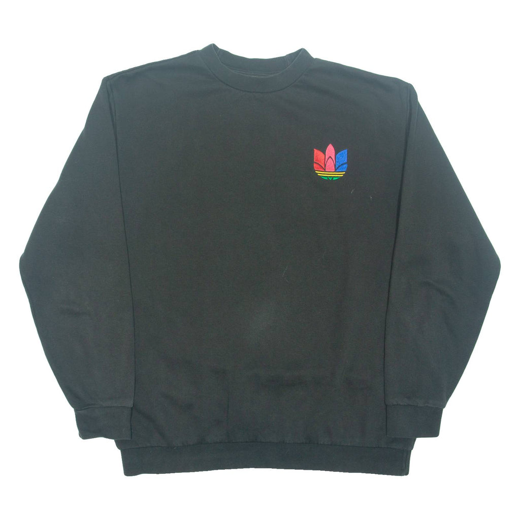 ADIDAS Womens Sweatshirt Black M