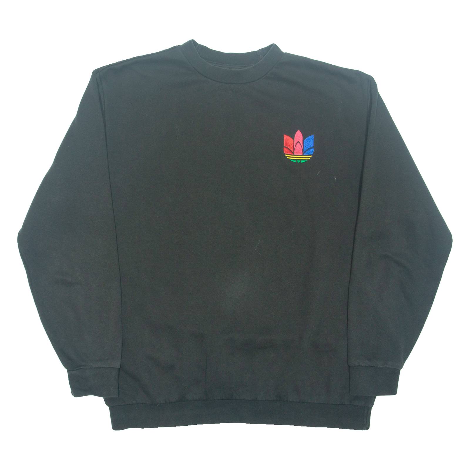 ADIDAS Womens Sweatshirt Black M