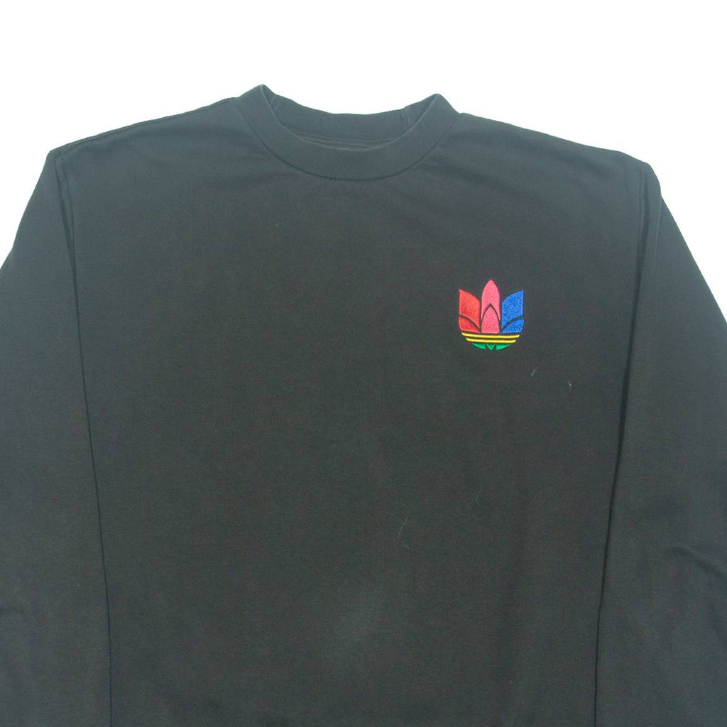 ADIDAS Womens Sweatshirt Black M