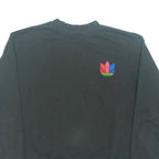 ADIDAS Womens Sweatshirt Black M