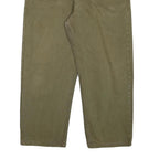 LEVI'S Mens Jeans Regular Straight Denim W34 L26 Cotton Blend Zip Olive Green