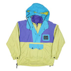 SCHOFFEL Womens Blue & Purple & Yellow Outdoor Jacket XL Polyester Blend Zip