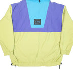 SCHOFFEL Womens Blue & Purple & Yellow Outdoor Jacket XL Polyester Blend Zip