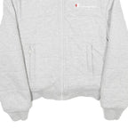 CHAMPION REVERSE WEAVE Womens Grey Zip Jacket XS Cotton Blend Sweatshirt Casual