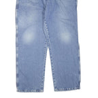 DICKIES Mens Jeans Blue Regular Straight Denim Light W40 L32 Workwear