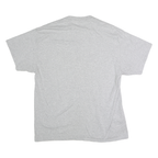 PORT & COMPANY Mens Grey Coach Graphic T-Shirt XL Short Sleeve Crew Neck