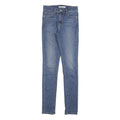 LEVI'S Womens Jeans Blue Slim Skinny Denim Medium W26 L32 Stretch Zip Fly