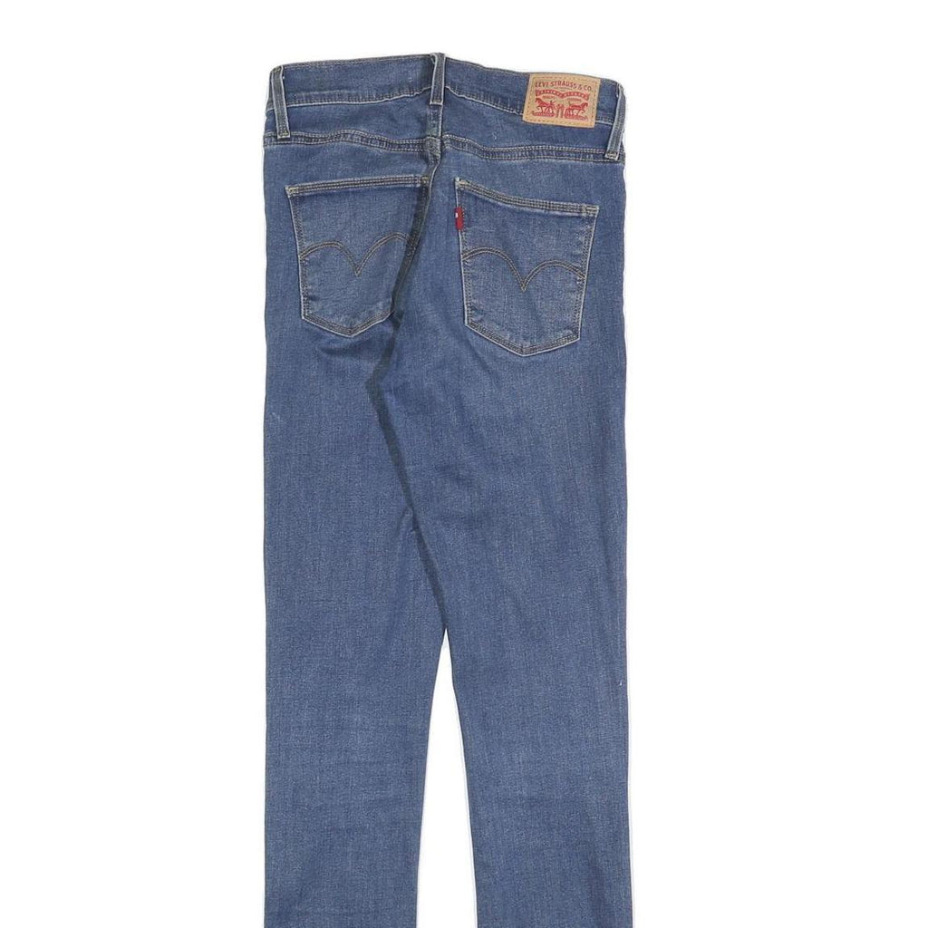 LEVI'S Womens Jeans Blue Slim Skinny Denim Medium W26 L32 Stretch Zip Fly